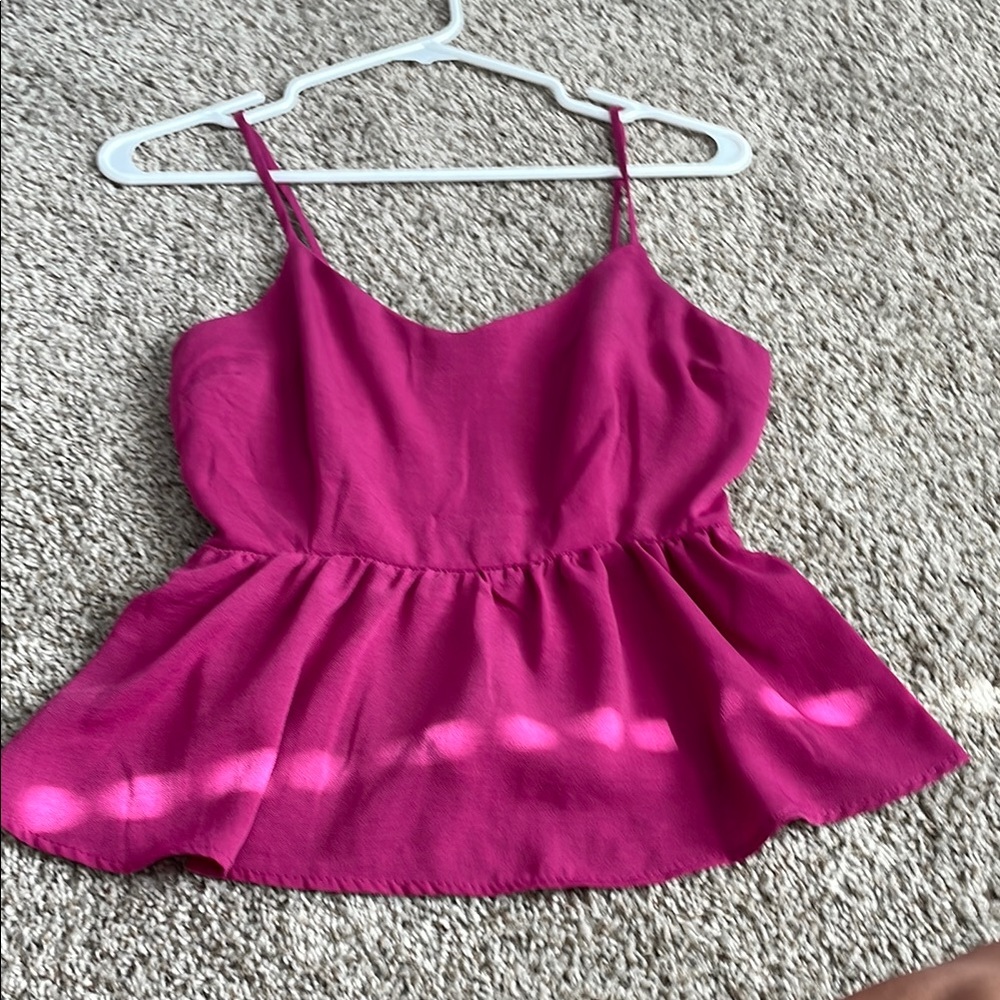 Monteau Fuchsia Women's Tank Top